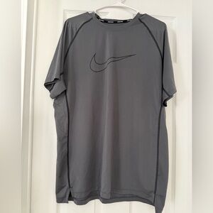 Nike Men's Charcoal Short Sleeve Tee